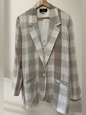 70's Toni Garment for CC Magic Lightweight Gingham size Medium brand new